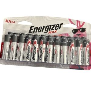 Energizer Max AA Batteries - Silver and Black